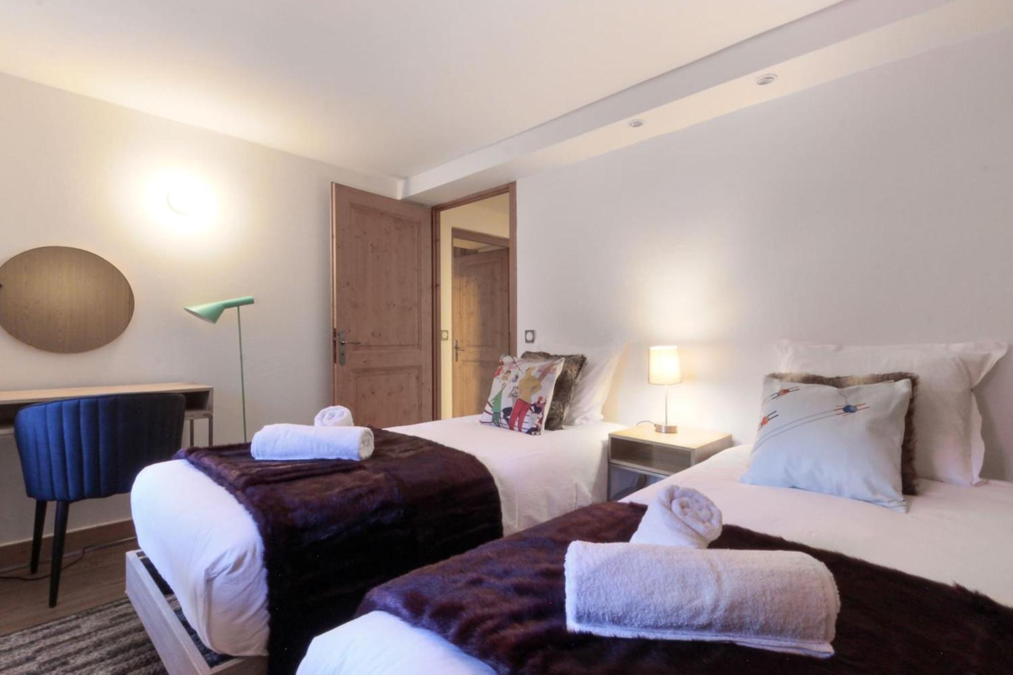 Les Alpins - Centre De Chamonix - Renove Avec Jardin Et Vue Imprenable Sur Le Montblanc Apartment Екстериор снимка